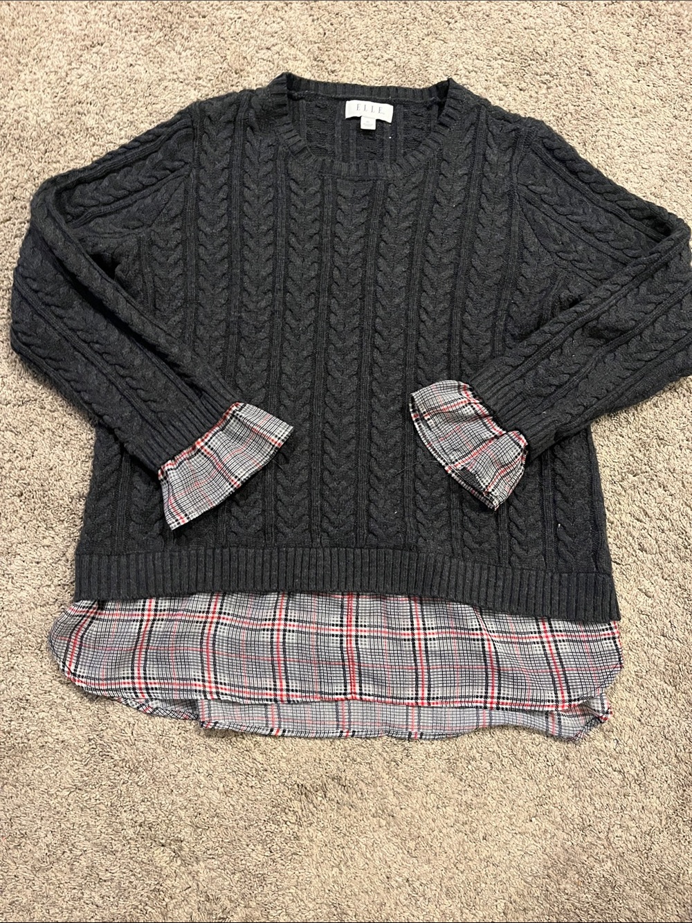 Elle Sweater-Size XL Cute!!